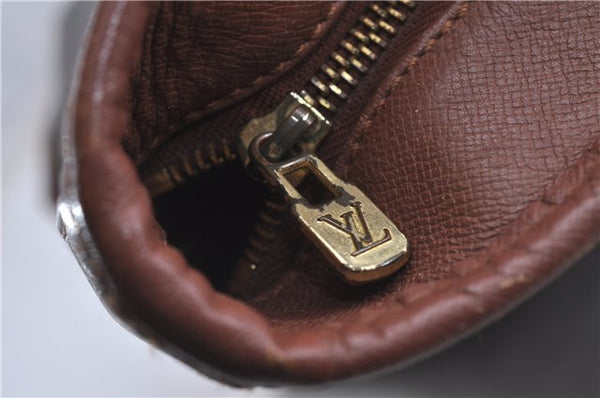 Auth Louis Vuitton Monogram Sac Weekend PM Vintage Tote Hand Bag M42425 LV 5816D