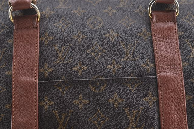 Auth Louis Vuitton Monogram Sac Weekend PM Vintage Tote Hand Bag M42425 LV 5816D