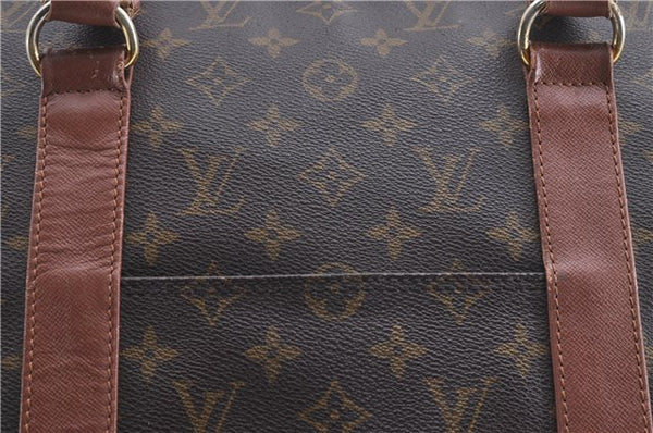Auth Louis Vuitton Monogram Sac Weekend PM Vintage Tote Hand Bag M42425 LV 5816D