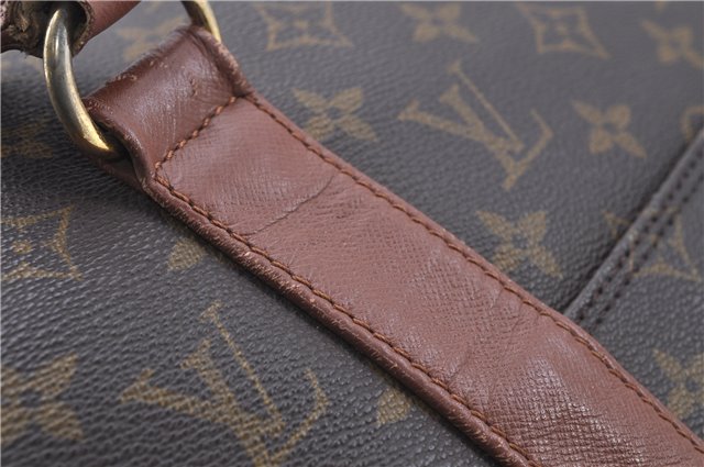 Auth Louis Vuitton Monogram Sac Weekend PM Vintage Tote Hand Bag M42425 LV 5816D