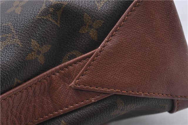 Auth Louis Vuitton Monogram Sac Weekend PM Vintage Tote Hand Bag M42425 LV 5816D