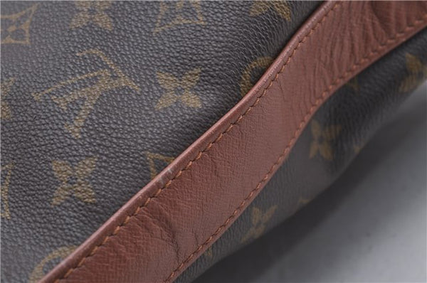 Auth Louis Vuitton Monogram Sac Weekend PM Vintage Tote Hand Bag M42425 LV 5816D