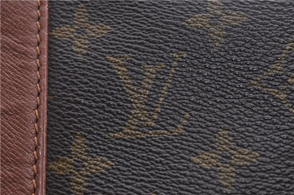 Auth Louis Vuitton Monogram Sac Weekend PM Vintage Tote Hand Bag M42425 LV 5816D