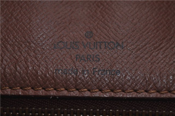 Auth Louis Vuitton Monogram Sac Weekend PM Vintage Tote Hand Bag M42425 LV 5816D