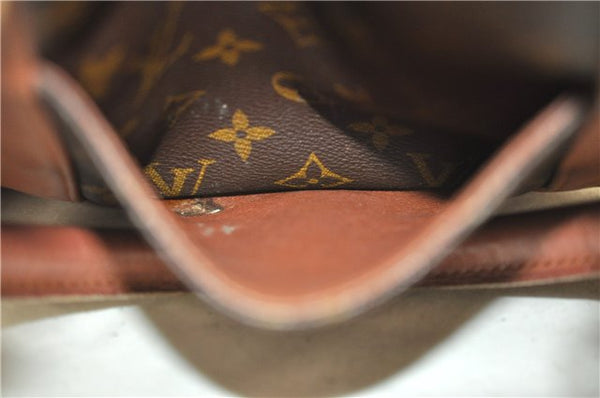 Auth Louis Vuitton Monogram Sac Weekend PM Vintage Tote Hand Bag M42425 LV 5816D