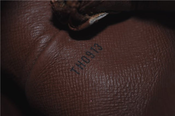 Auth Louis Vuitton Monogram Sac Weekend PM Vintage Tote Hand Bag M42425 LV 5816D