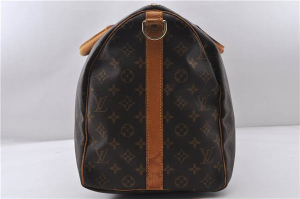 Auth LOUIS VUITTON Monogram Keepall Bandouliere 50 Boston Bag M41416 LV 5817C