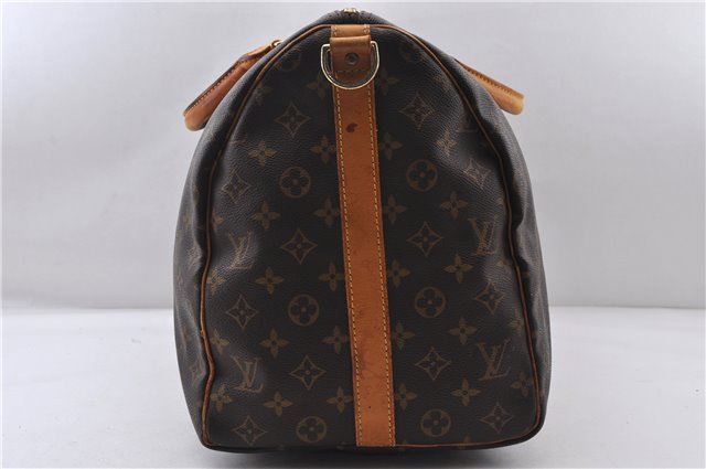 Auth LOUIS VUITTON Monogram Keepall Bandouliere 50 Boston Bag M41416 LV 5817C