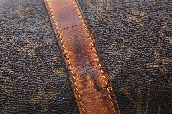 Auth LOUIS VUITTON Monogram Keepall Bandouliere 50 Boston Bag M41416 LV 5817C