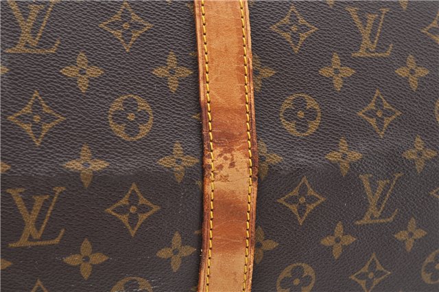 Auth LOUIS VUITTON Monogram Keepall Bandouliere 60 Boston Bag M41412 LV 5818C