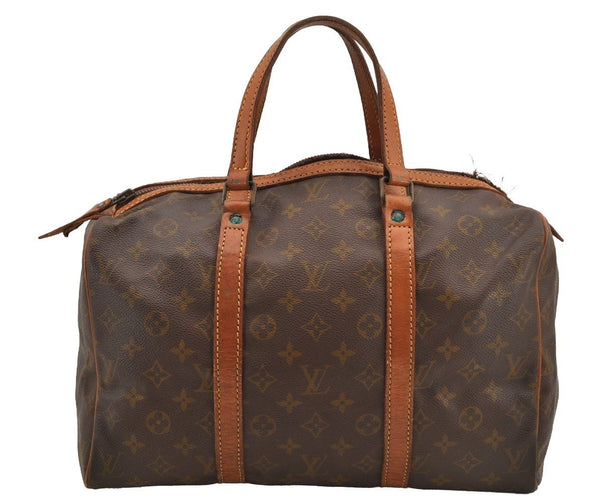 Authentic Louis Vuitton Monogram Sac Souple 35 Boston Bag Old Model Junk 5820I
