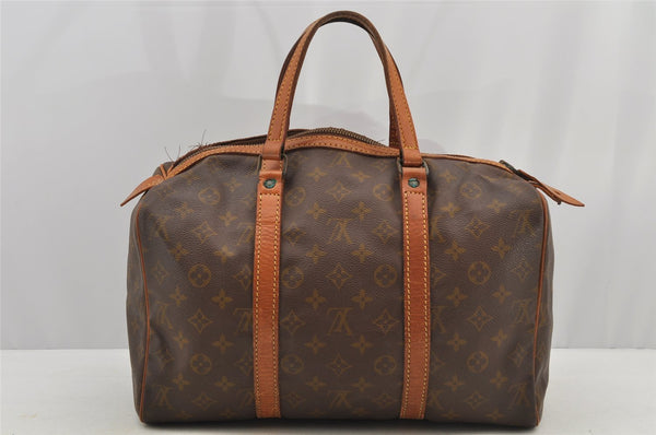 Authentic Louis Vuitton Monogram Sac Souple 35 Boston Bag Old Model Junk 5820I