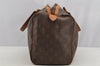 Authentic Louis Vuitton Monogram Sac Souple 35 Boston Bag Old Model Junk 5820I