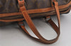 Authentic Louis Vuitton Monogram Sac Souple 35 Boston Bag Old Model Junk 5820I
