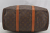 Authentic Louis Vuitton Monogram Sac Souple 35 Boston Bag Old Model Junk 5820I
