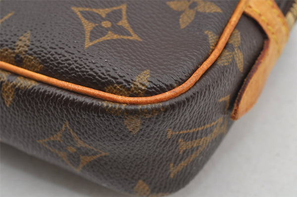 Auth Louis Vuitton Monogram Marly Bandouliere Shoulder Bag M51828 Junk 5821I