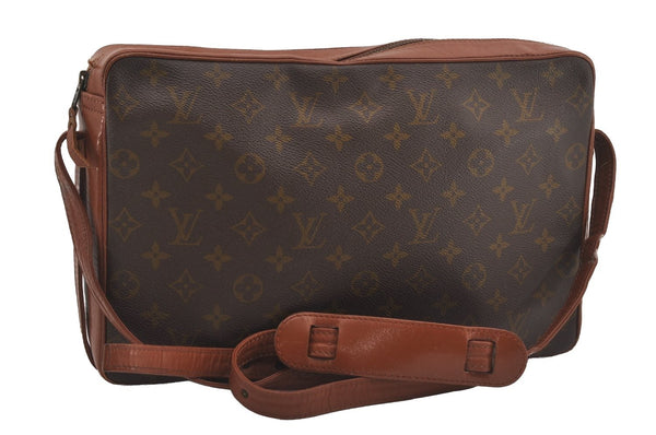 Authentic Louis Vuitton Monogram Sac Bandouliere 35 Shoulder Bag Old Model 5822I