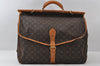Auth Louis Vuitton Monogram Sac Chasse 2Way Shoulder Boston Bag M41140 LV 5823I