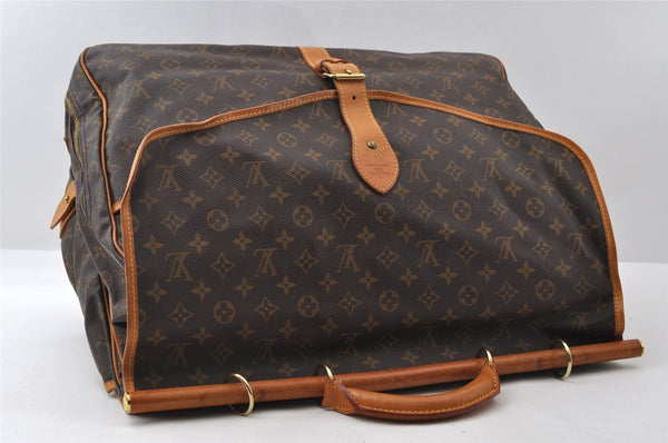 Auth Louis Vuitton Monogram Sac Chasse 2Way Shoulder Boston Bag M41140 LV 5823I