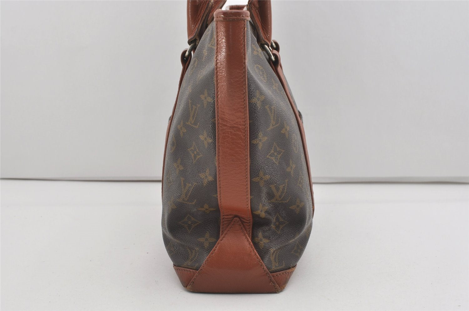Auth Louis Vuitton Monogram Sac Weekend PM Vintage Tote Hand Bag M42425 LV 5824I