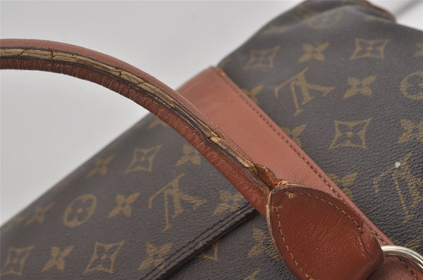 Auth Louis Vuitton Monogram Sac Weekend PM Vintage Tote Hand Bag M42425 LV 5824I