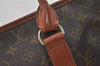 Auth Louis Vuitton Monogram Sac Weekend PM Vintage Tote Hand Bag M42425 LV 5824I