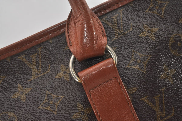 Auth Louis Vuitton Monogram Sac Weekend PM Vintage Tote Hand Bag M42425 LV 5824I