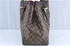 Authentic Louis Vuitton Damier Hampstead MM Shoulder Tote Bag N51204 LV 5825C