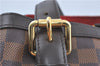 Authentic Louis Vuitton Damier Hampstead MM Shoulder Tote Bag N51204 LV 5825C