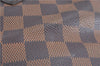 Authentic Louis Vuitton Damier Hampstead MM Shoulder Tote Bag N51204 LV 5825C