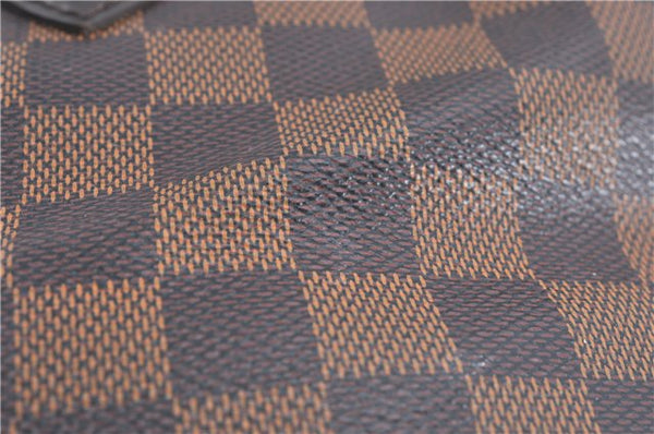 Authentic Louis Vuitton Damier Hampstead MM Shoulder Tote Bag N51204 LV 5825C