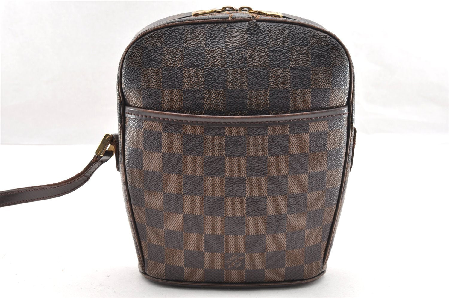 Authentic Louis Vuitton Damier Ipanema PM Shoulder Cross Bag N51294 Junk 5825I