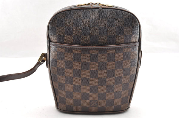 Authentic Louis Vuitton Damier Ipanema PM Shoulder Cross Bag N51294 Junk 5825I