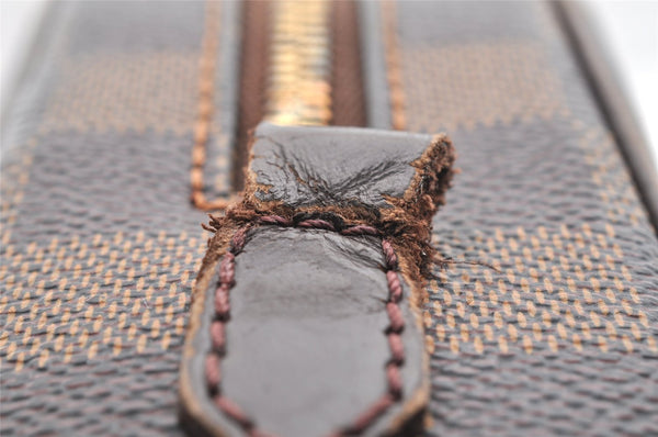 Authentic Louis Vuitton Damier Ipanema PM Shoulder Cross Bag N51294 Junk 5825I