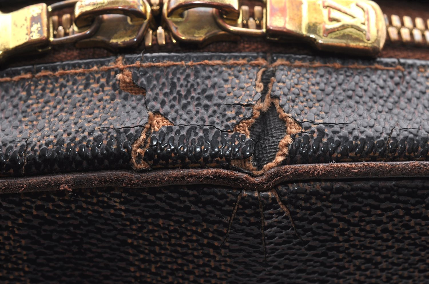 Authentic Louis Vuitton Damier Ipanema PM Shoulder Cross Bag N51294 Junk 5825I