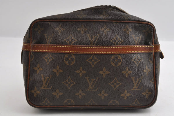 Authentic Louis Vuitton Monogram Compiegne 23 Clutch Hand Bag M51847 Junk 5826I