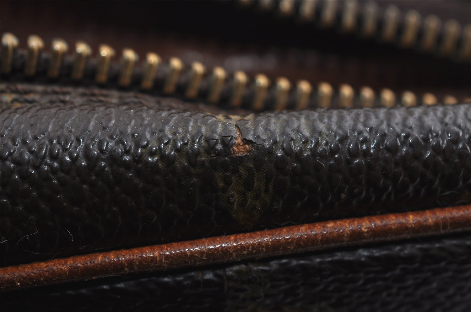 Authentic Louis Vuitton Monogram Compiegne 23 Clutch Hand Bag M51847 Junk 5826I