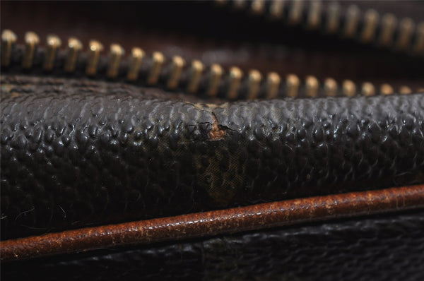 Authentic Louis Vuitton Monogram Compiegne 23 Clutch Hand Bag M51847 Junk 5826I