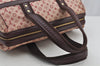 Authentic Louis Vuitton Monogram Mini Josephine GM Hand Bag Pink M92213 LV 5828I