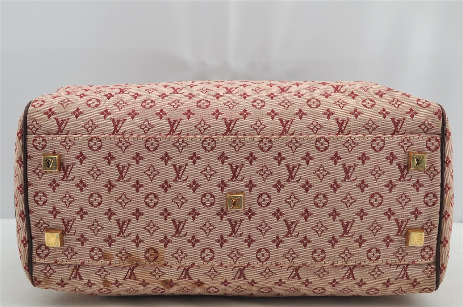 Authentic Louis Vuitton Monogram Mini Josephine GM Hand Bag Pink M92213 LV 5828I