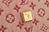 Authentic Louis Vuitton Monogram Mini Josephine GM Hand Bag Pink M92213 LV 5828I