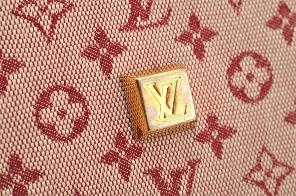 Authentic Louis Vuitton Monogram Mini Josephine GM Hand Bag Pink M92213 LV 5828I