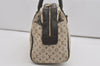 Auth Louis Vuitton Monogram Mini Josephine PM Hand Bag M92215 Khaki Beige 5829I