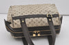 Auth Louis Vuitton Monogram Mini Josephine PM Hand Bag M92215 Khaki Beige 5829I