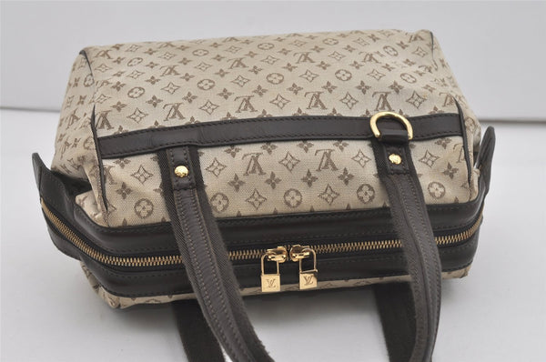Auth Louis Vuitton Monogram Mini Josephine PM Hand Bag M92215 Khaki Beige 5829I