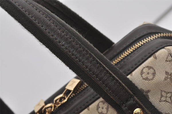 Auth Louis Vuitton Monogram Mini Josephine PM Hand Bag M92215 Khaki Beige 5829I