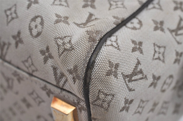 Auth Louis Vuitton Monogram Mini Josephine PM Hand Bag M92215 Khaki Beige 5829I