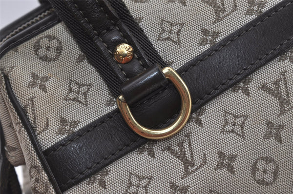 Auth Louis Vuitton Monogram Mini Josephine PM Hand Bag M92215 Khaki Beige 5829I