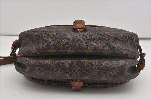 Authentic Louis Vuitton Monogram Saumur 30 Shoulder Cross Bag M42256 LV 5830I