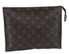 Authentic Louis Vuitton Monogram Poche Toilette 26 M47542 Cosmetics Pouch 5831E